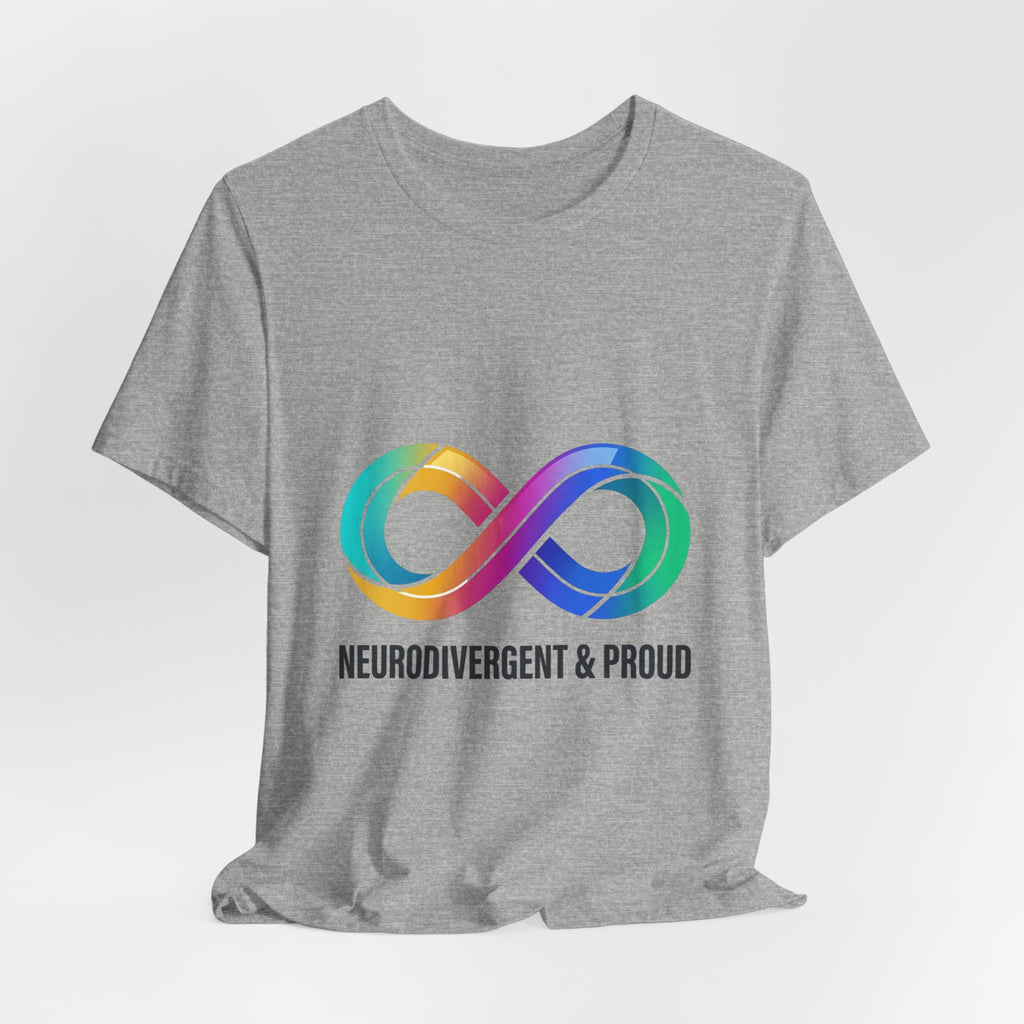 Neurodivergent & Proud Rainbow Infinity T-Shirt