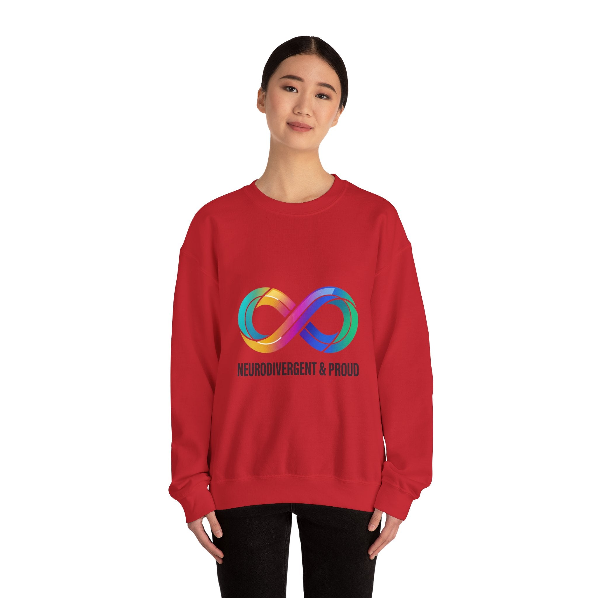 Neurodivergent & Proud Crewneck Sweatshirt