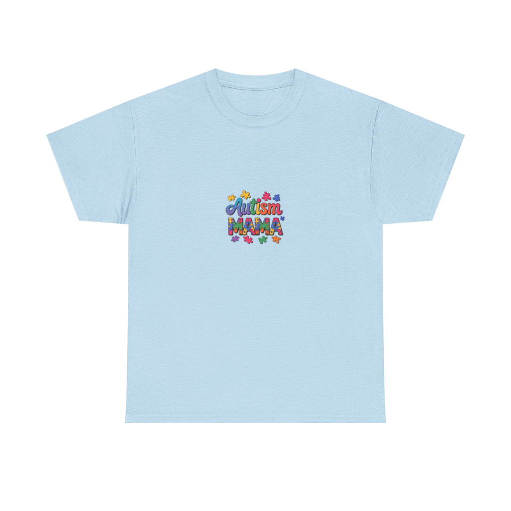 Autism Mama T-Shirt — Colorful Puzzle Piece Mom Tee