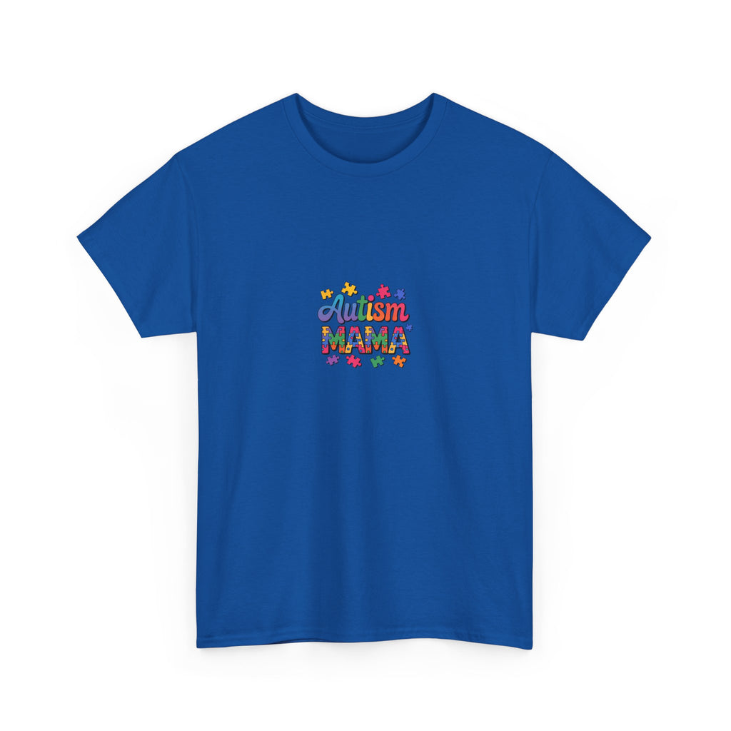 Autism Mama T-Shirt — Colorful Puzzle Piece Mom Tee
