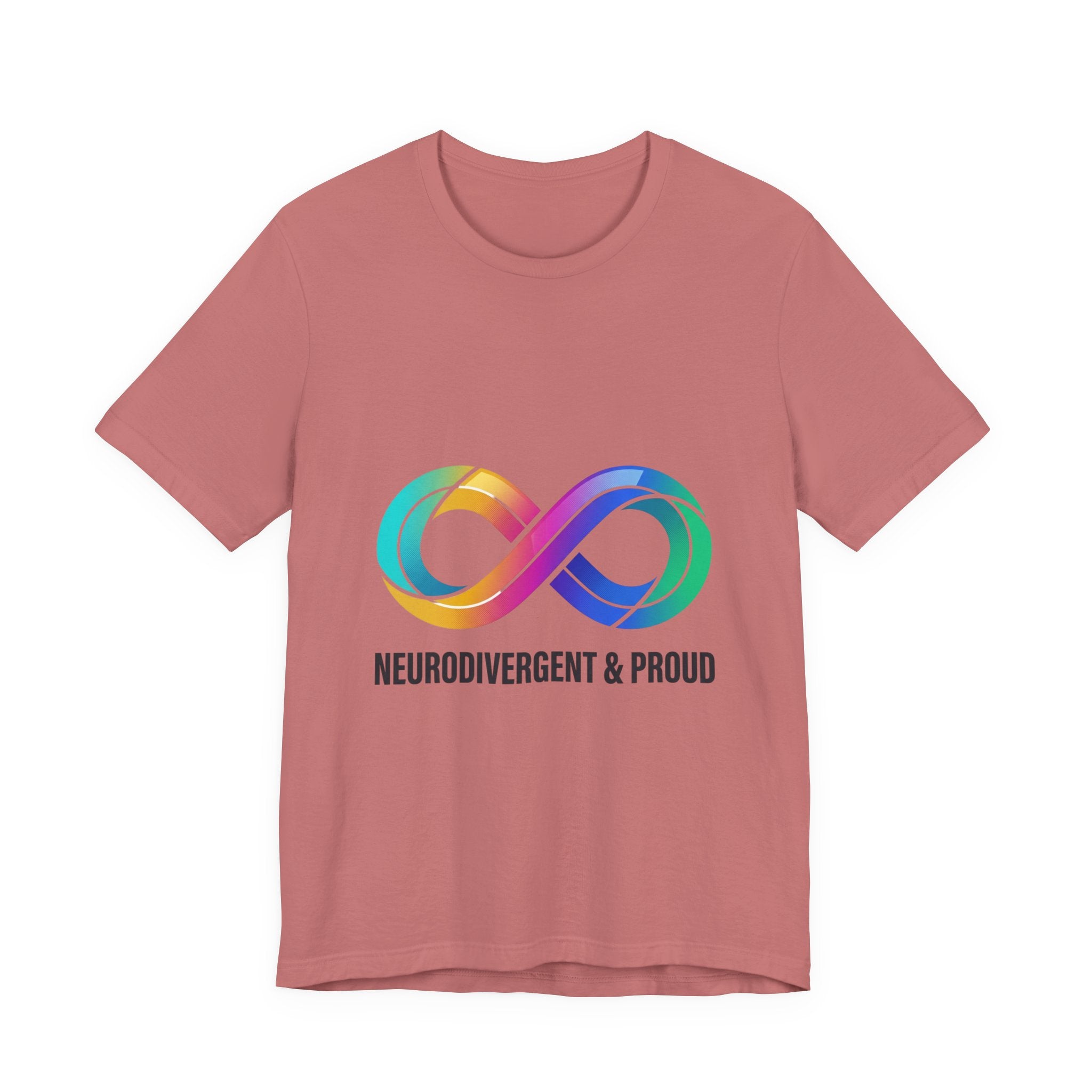 Neurodivergent & Proud Rainbow Infinity T-Shirt
