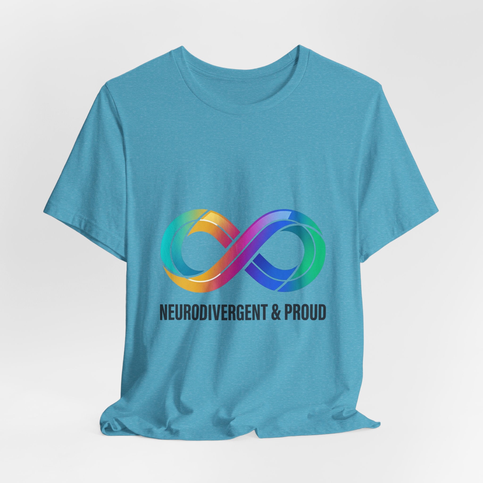 Neurodivergent & Proud Rainbow Infinity T-Shirt