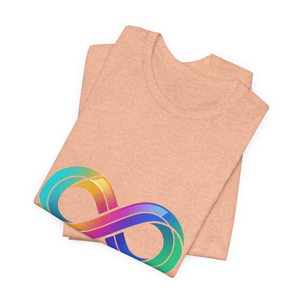 Neurodivergent & Proud Rainbow Infinity T-Shirt