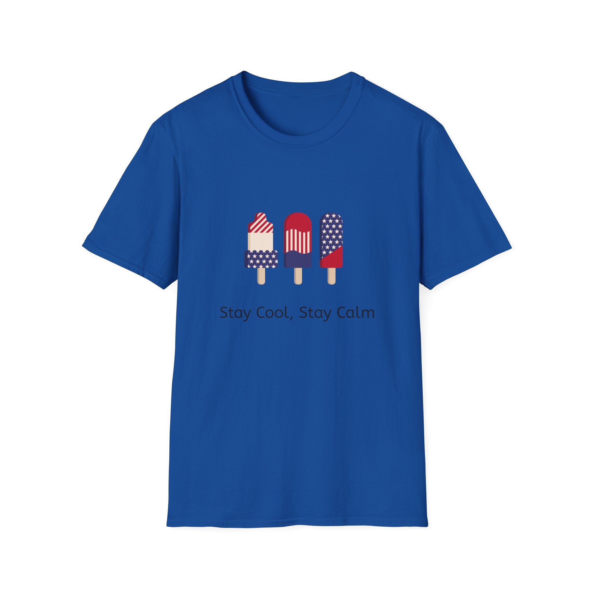Patriotic Popsicle T-Shirt — 4th of July USA Flag Ice Cream Tee