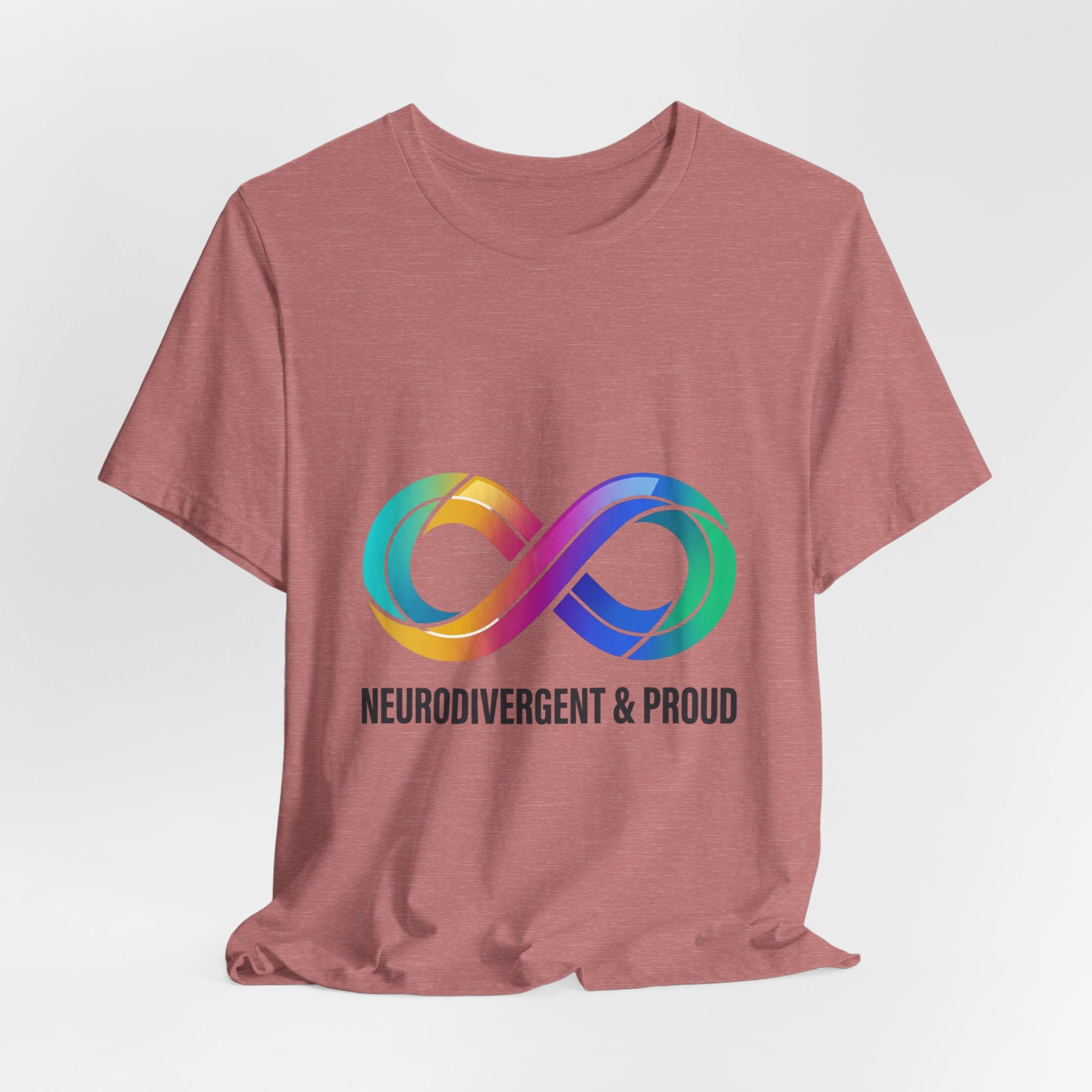 Neurodivergent & Proud Rainbow Infinity T-Shirt