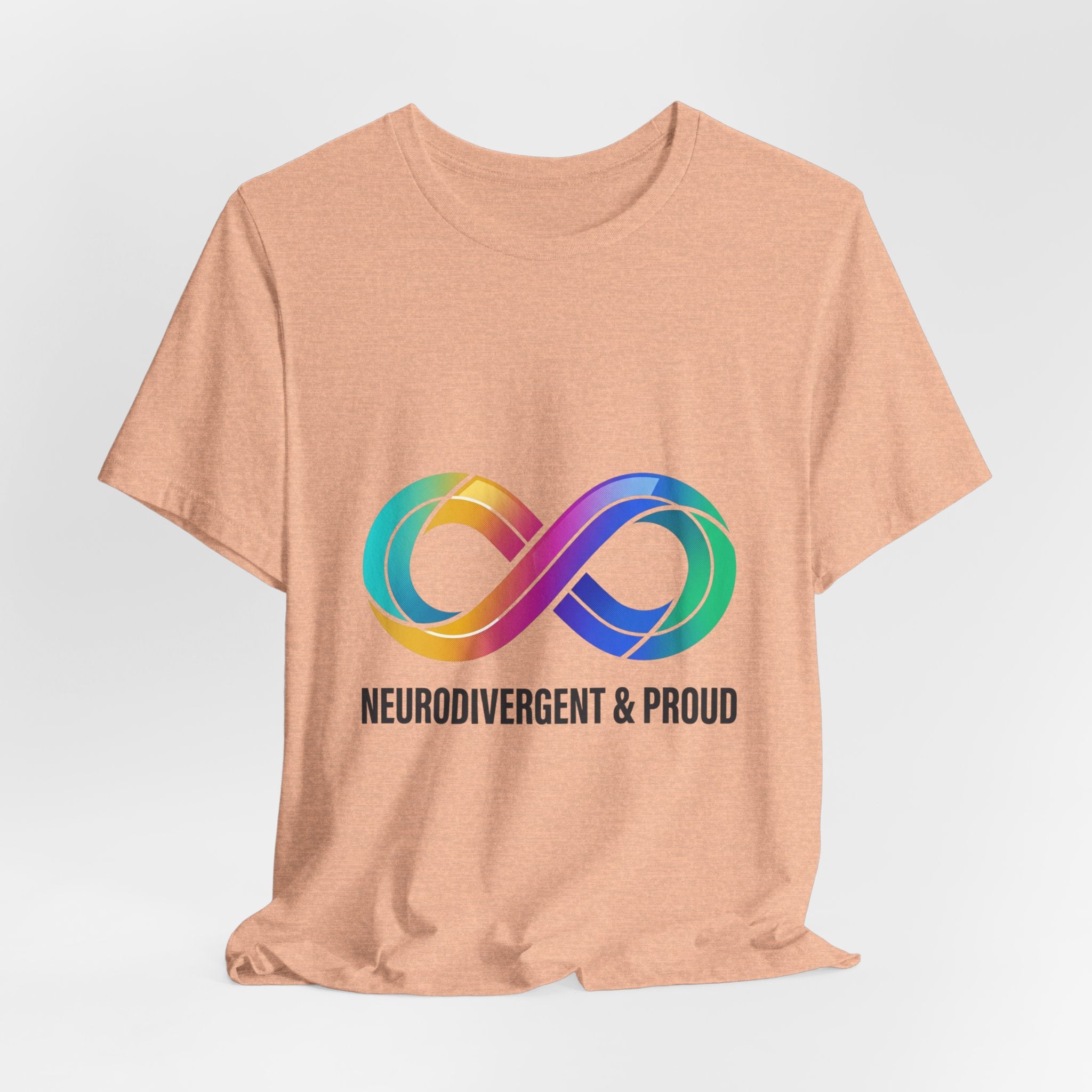 Neurodivergent & Proud Rainbow Infinity T-Shirt