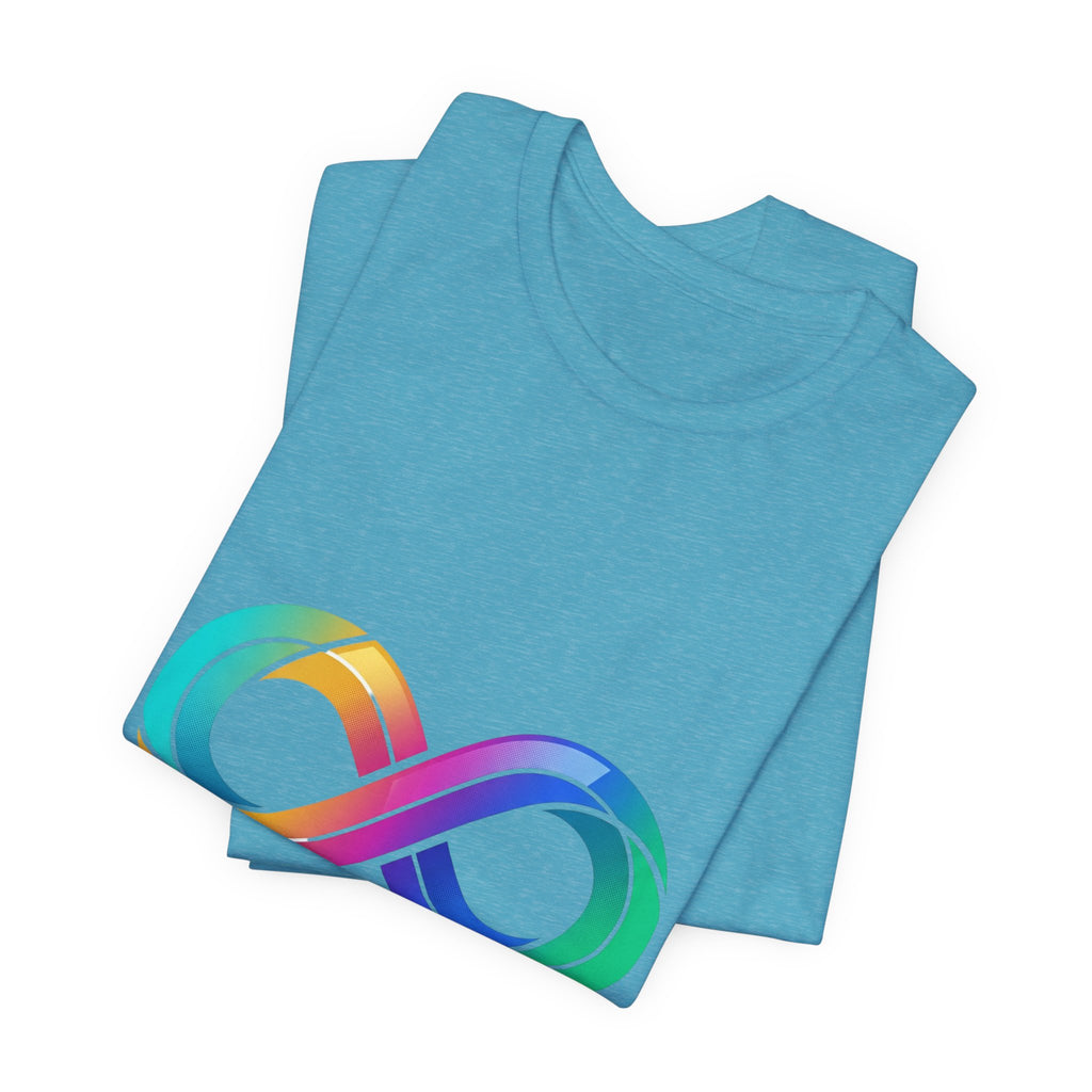Neurodivergent & Proud Rainbow Infinity T-Shirt