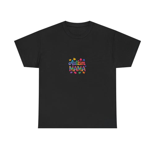 Autism Mama T-Shirt — Colorful Puzzle Piece Mom Tee