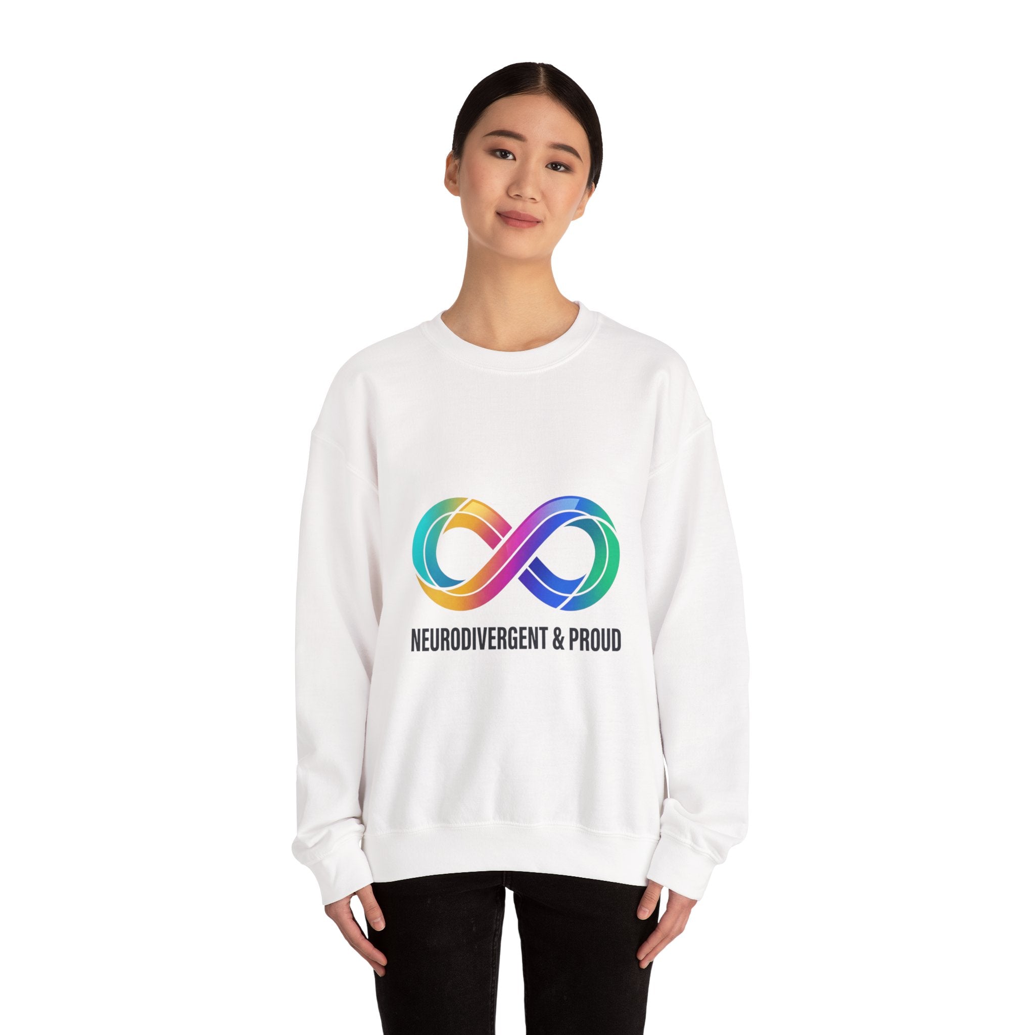 Neurodivergent & Proud Crewneck Sweatshirt