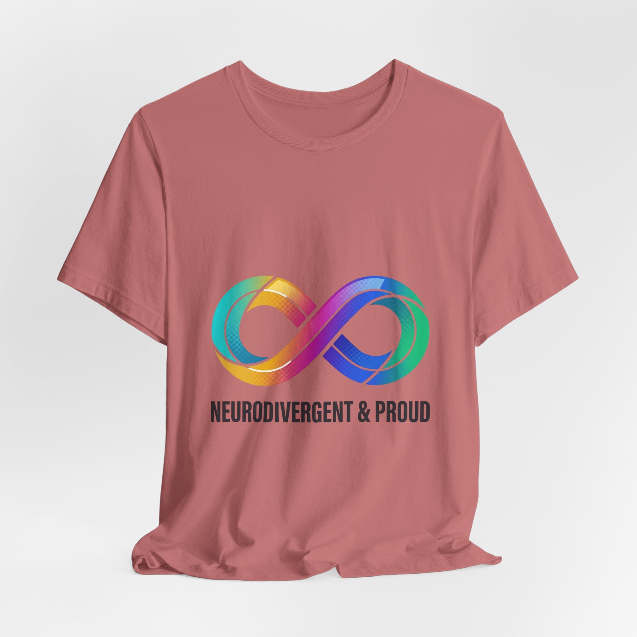 Neurodivergent & Proud Rainbow Infinity T-Shirt