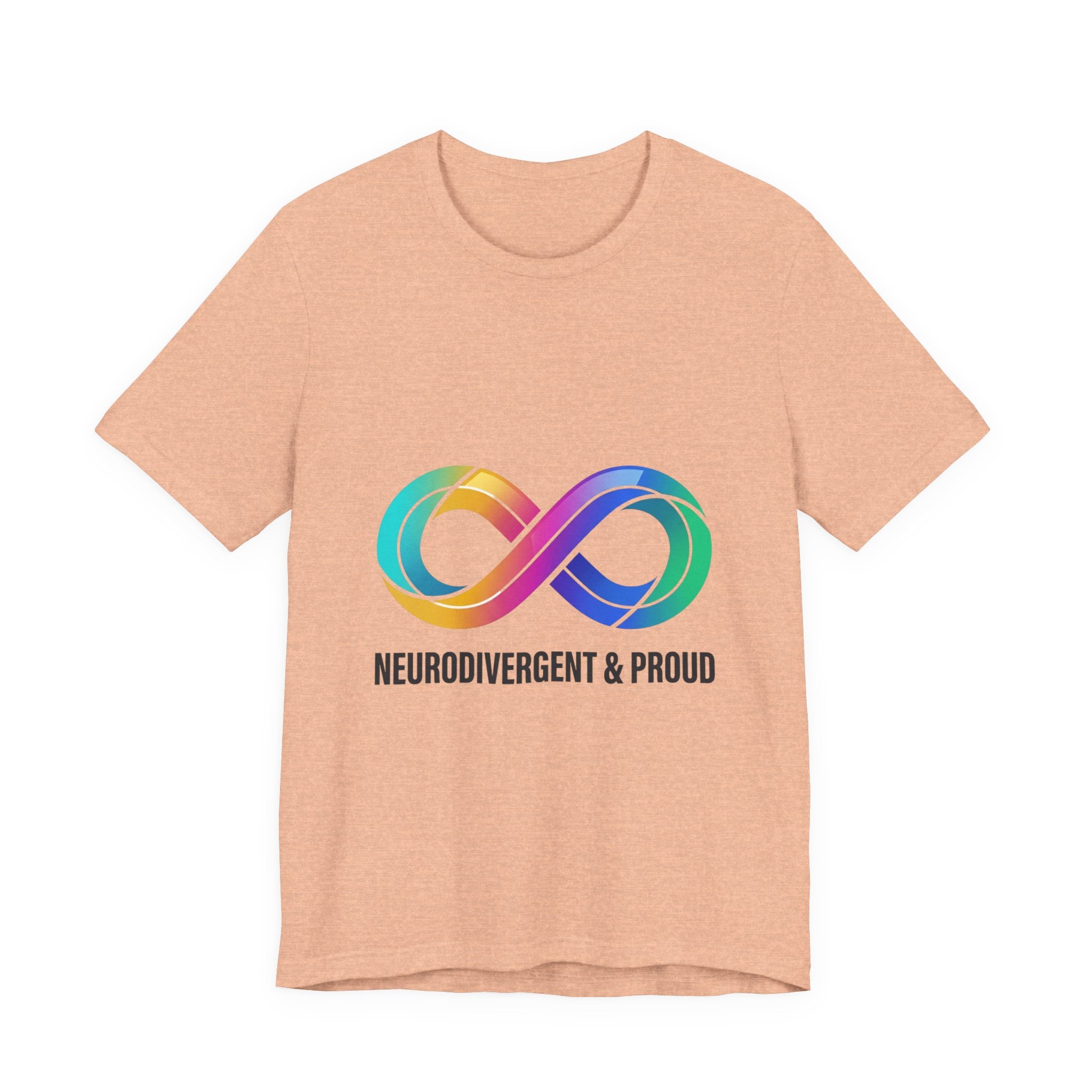 Neurodivergent & Proud Rainbow Infinity T-Shirt