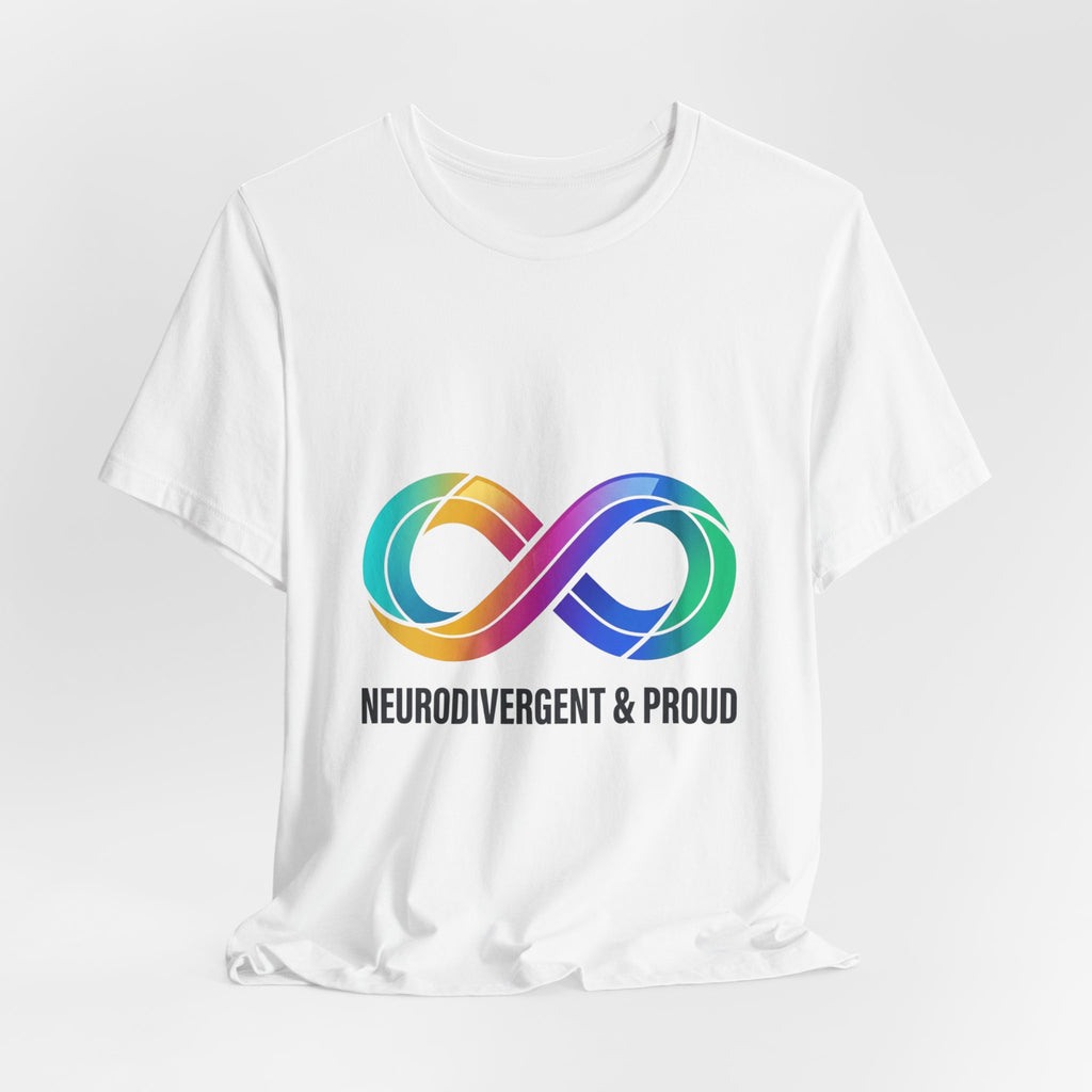 Neurodivergent & Proud Rainbow Infinity T-Shirt