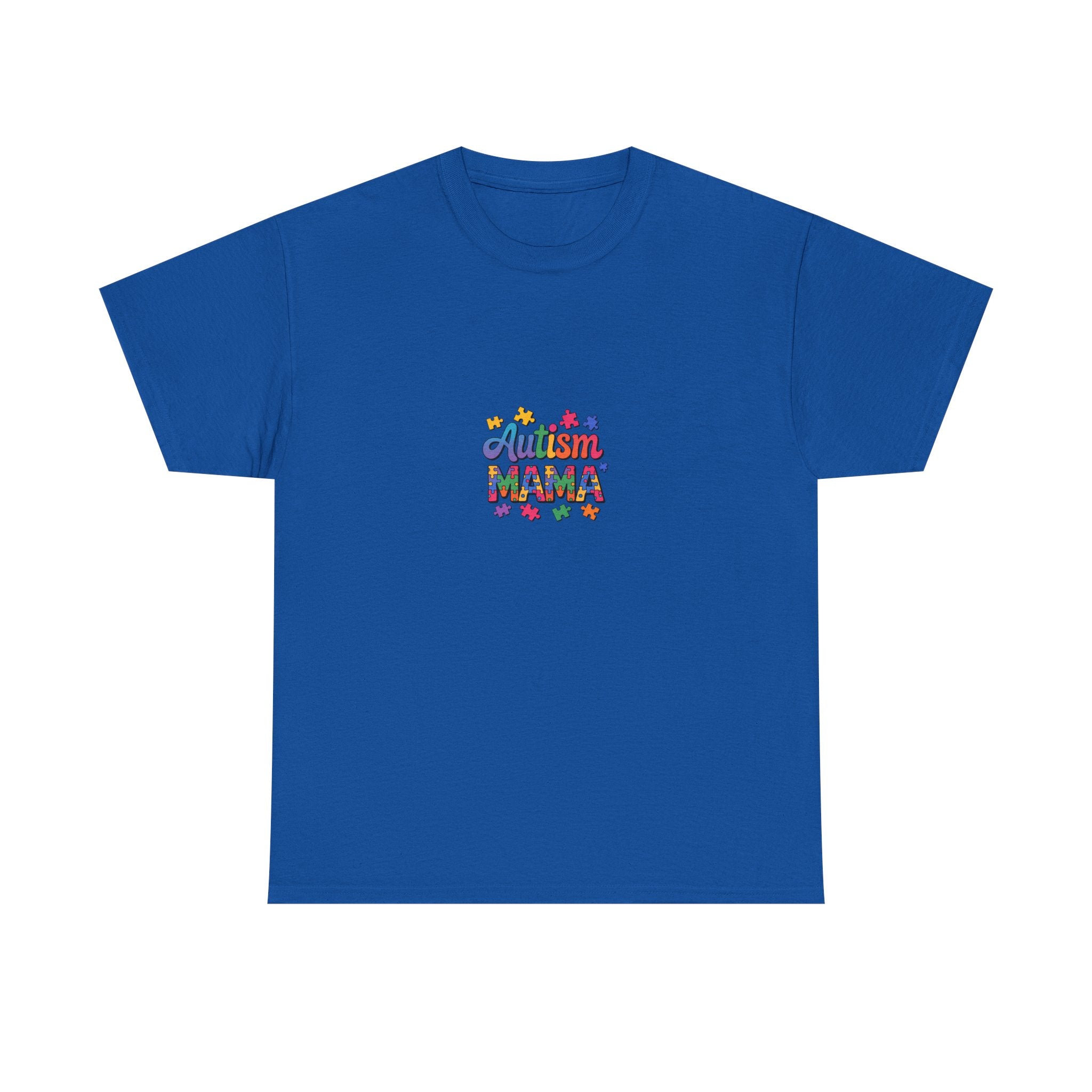 Autism Mama T-Shirt — Colorful Puzzle Piece Mom Tee