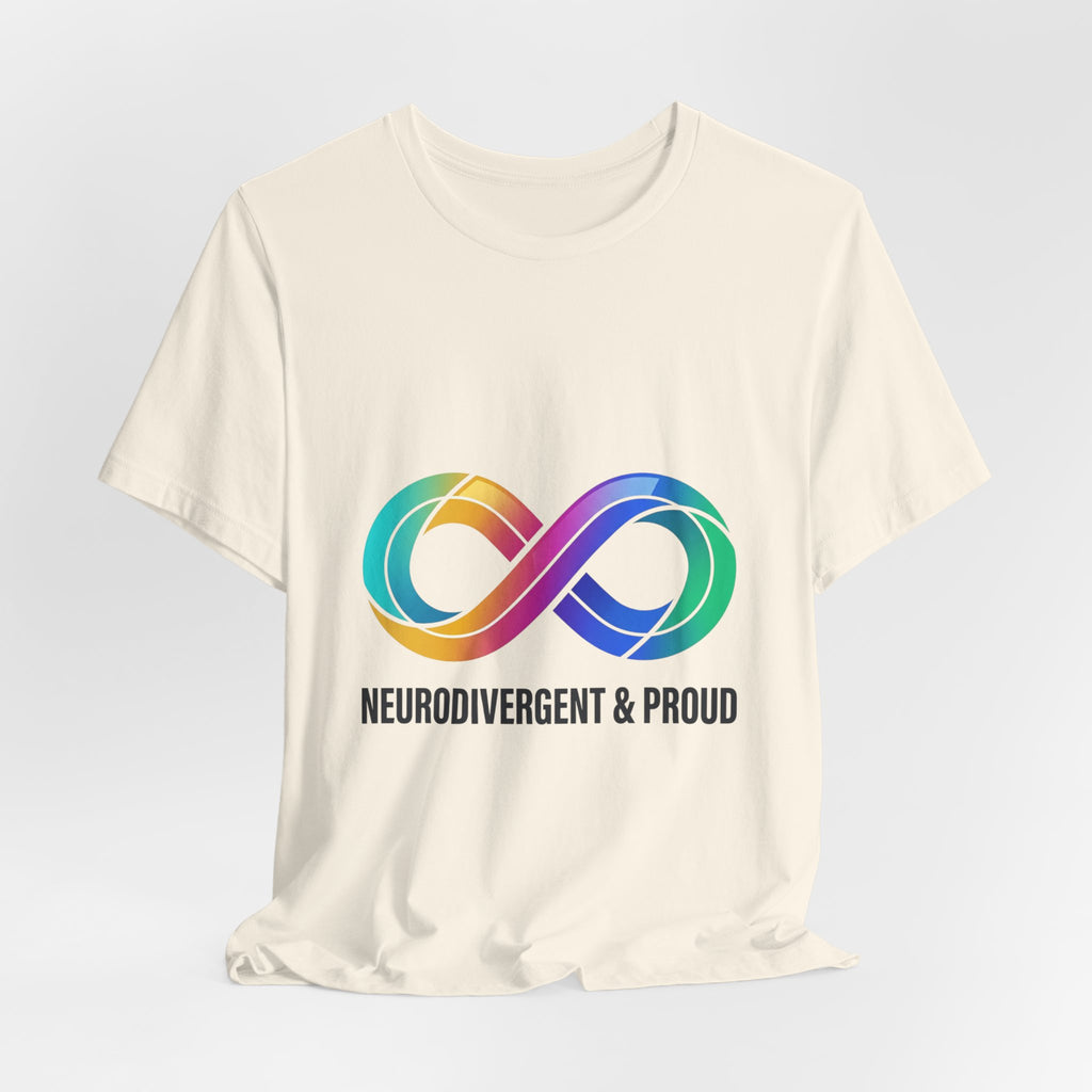 Neurodivergent & Proud Rainbow Infinity T-Shirt