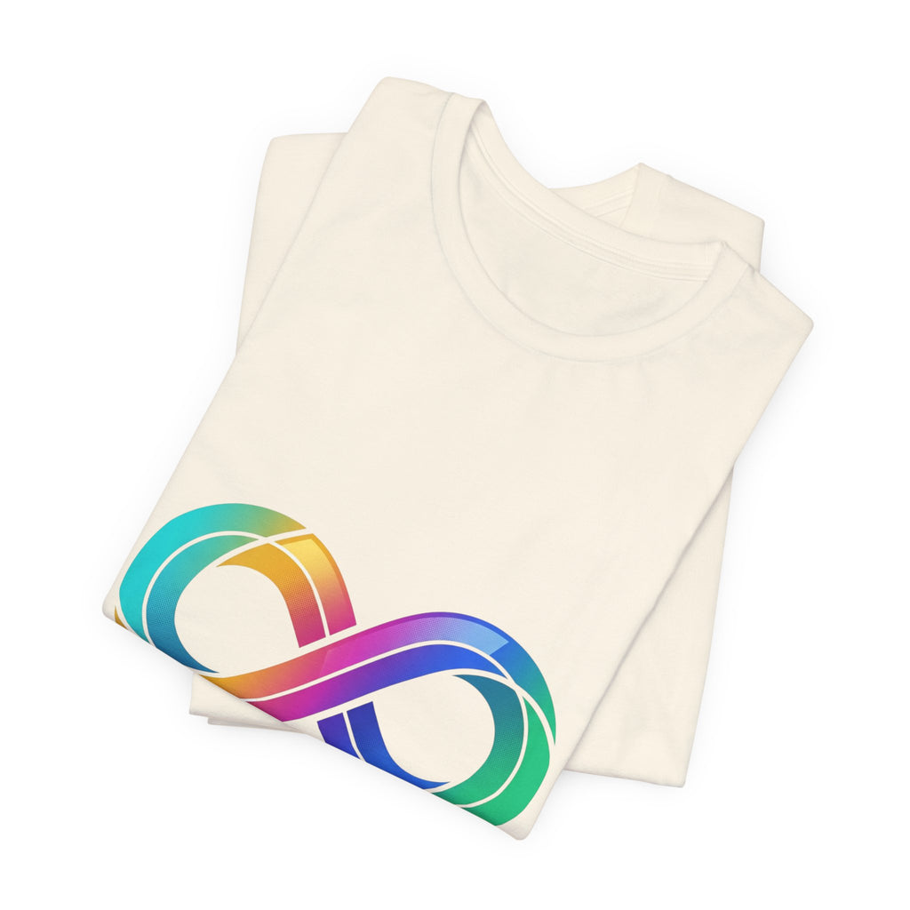 Neurodivergent & Proud Rainbow Infinity T-Shirt