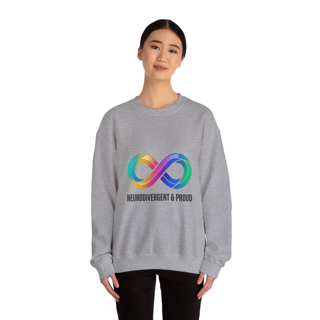 Neurodivergent & Proud Crewneck Sweatshirt