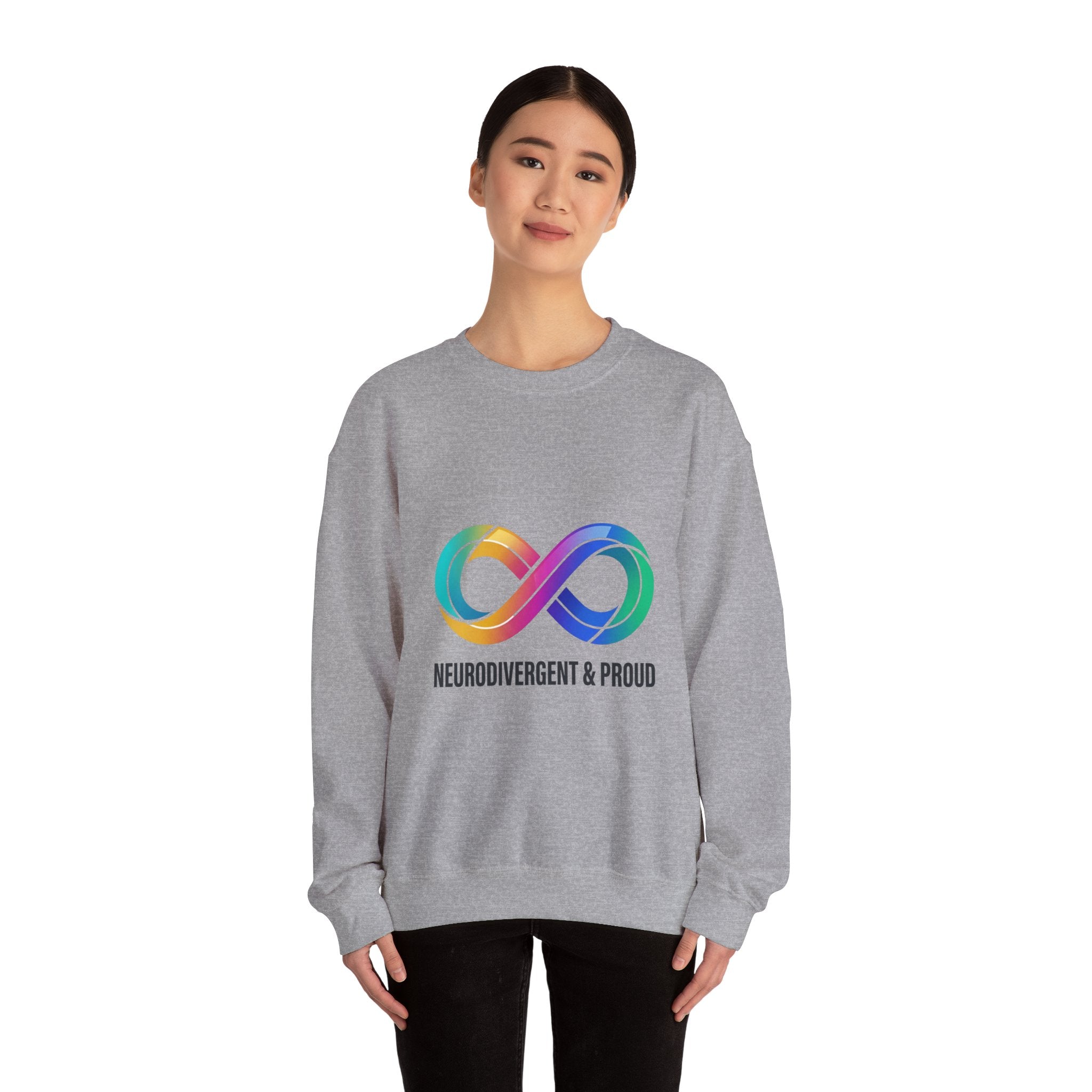 Neurodivergent & Proud Crewneck Sweatshirt