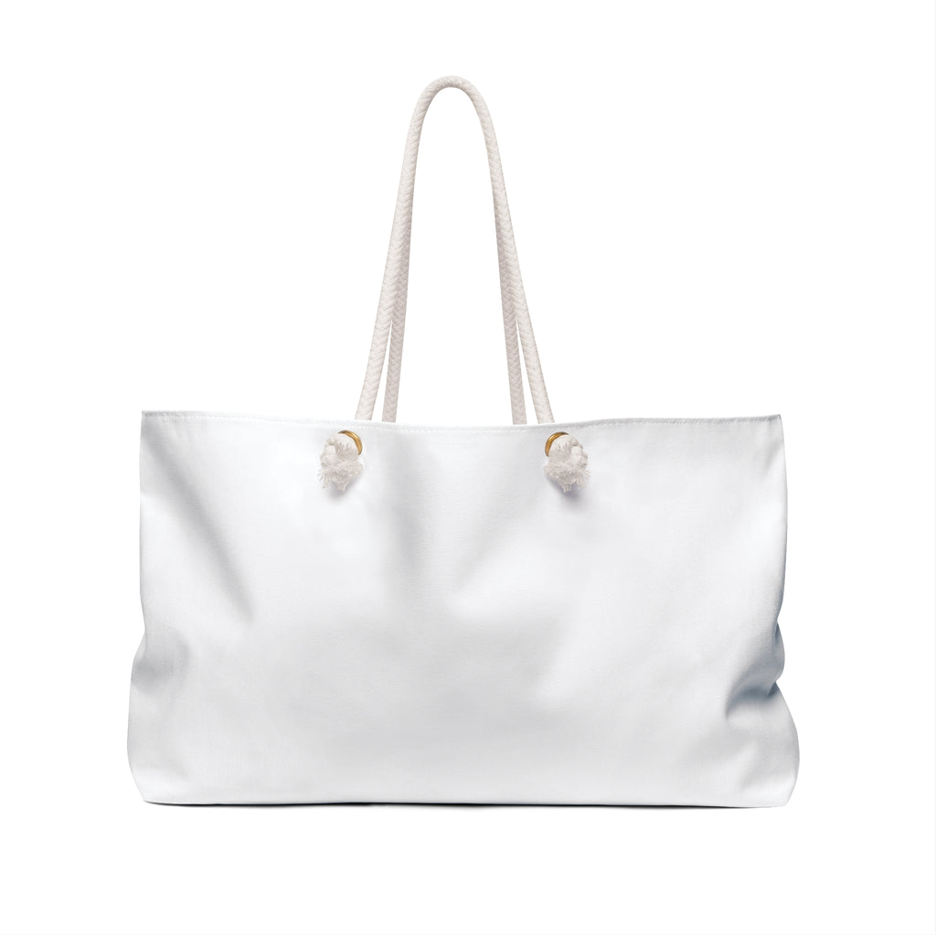 Weekender Bag — "Autism Mama" Colorful Puzzle Heart Travel Tote