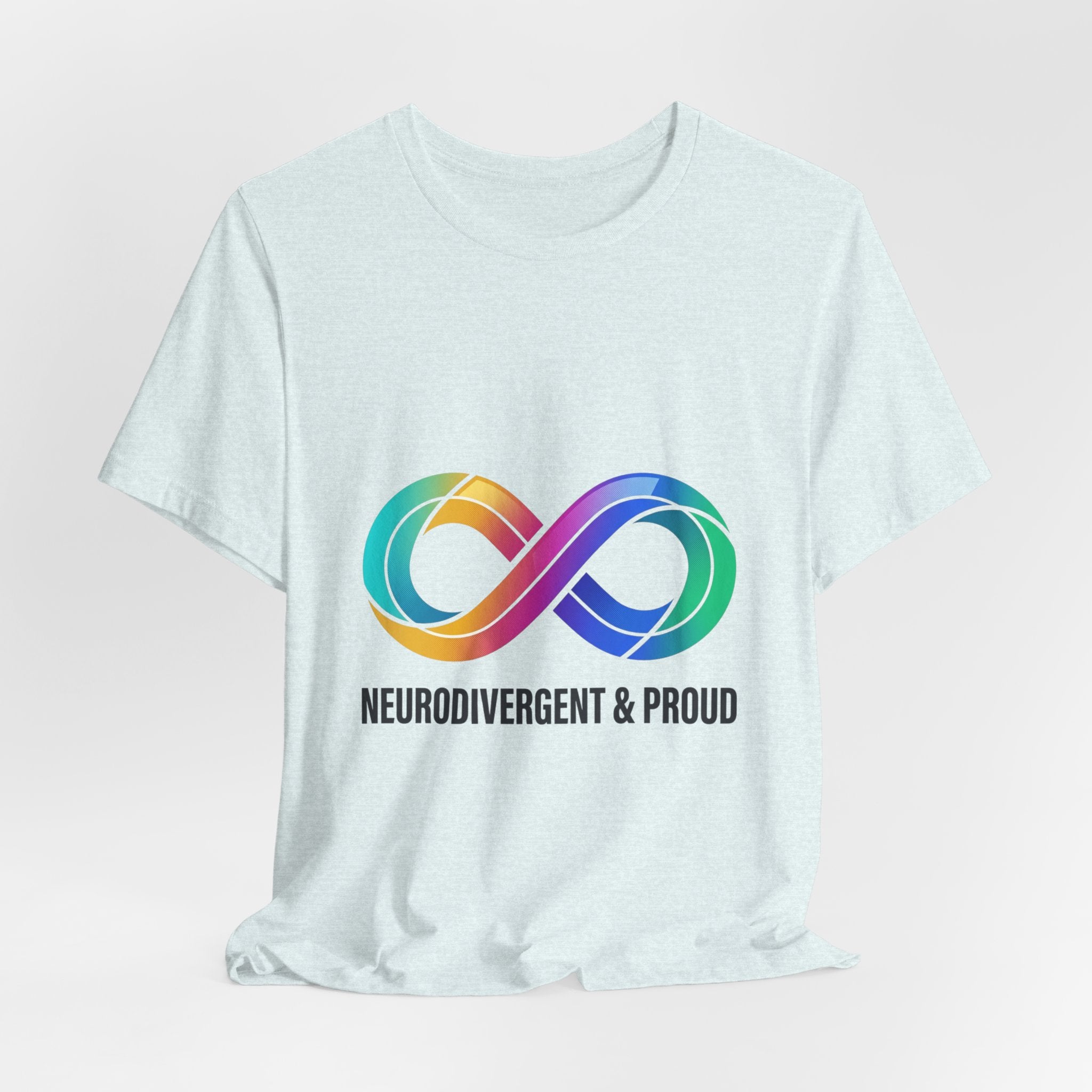 Neurodivergent & Proud Rainbow Infinity T-Shirt