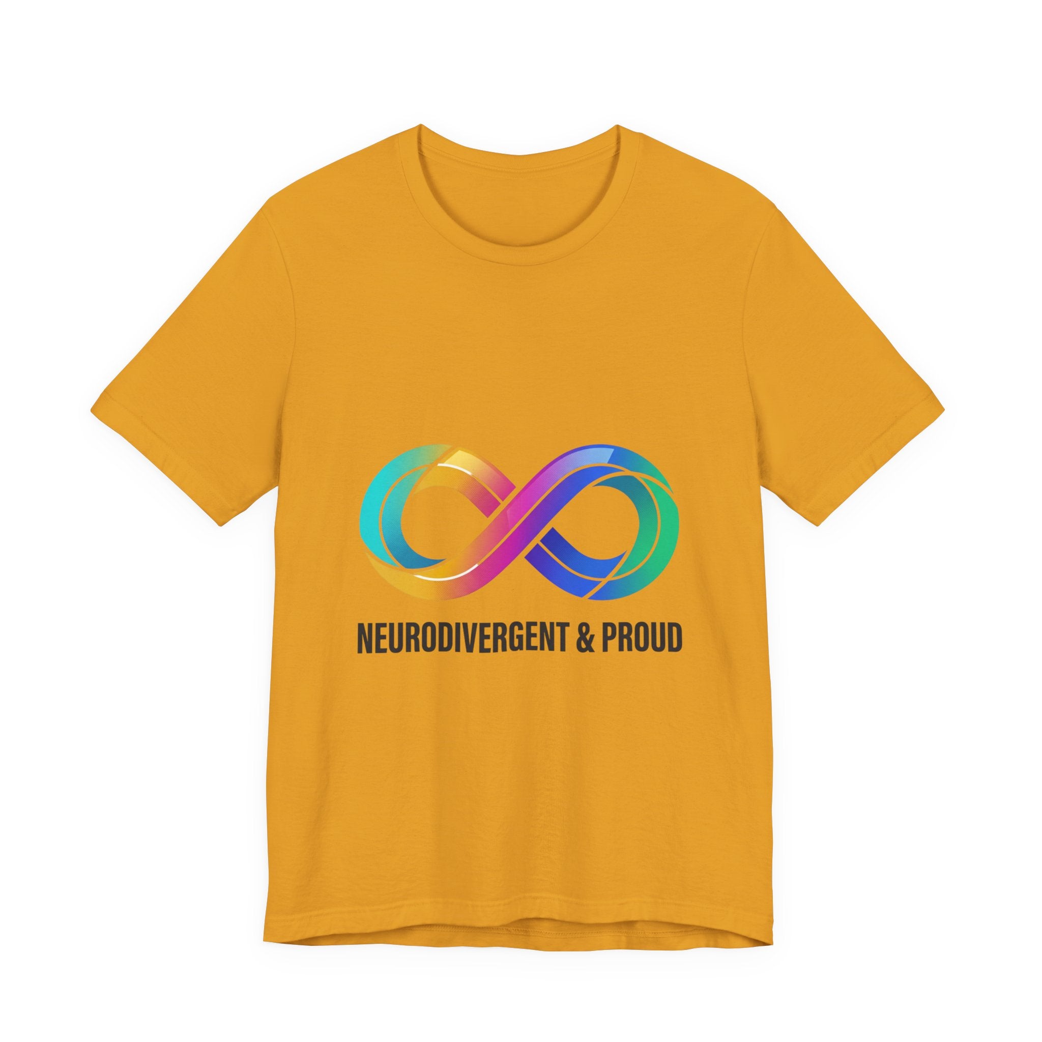Neurodivergent & Proud Rainbow Infinity T-Shirt