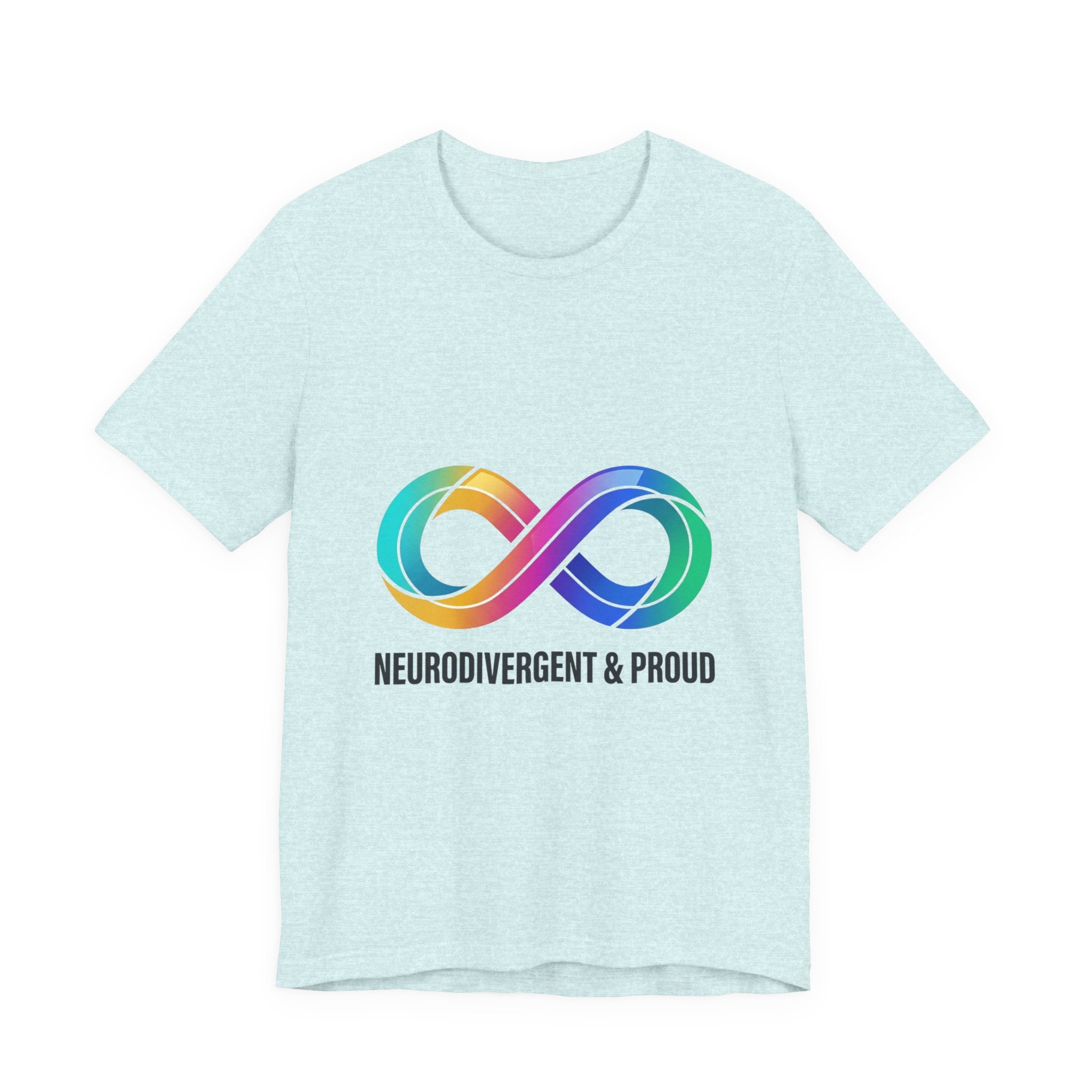 Neurodivergent & Proud Rainbow Infinity T-Shirt