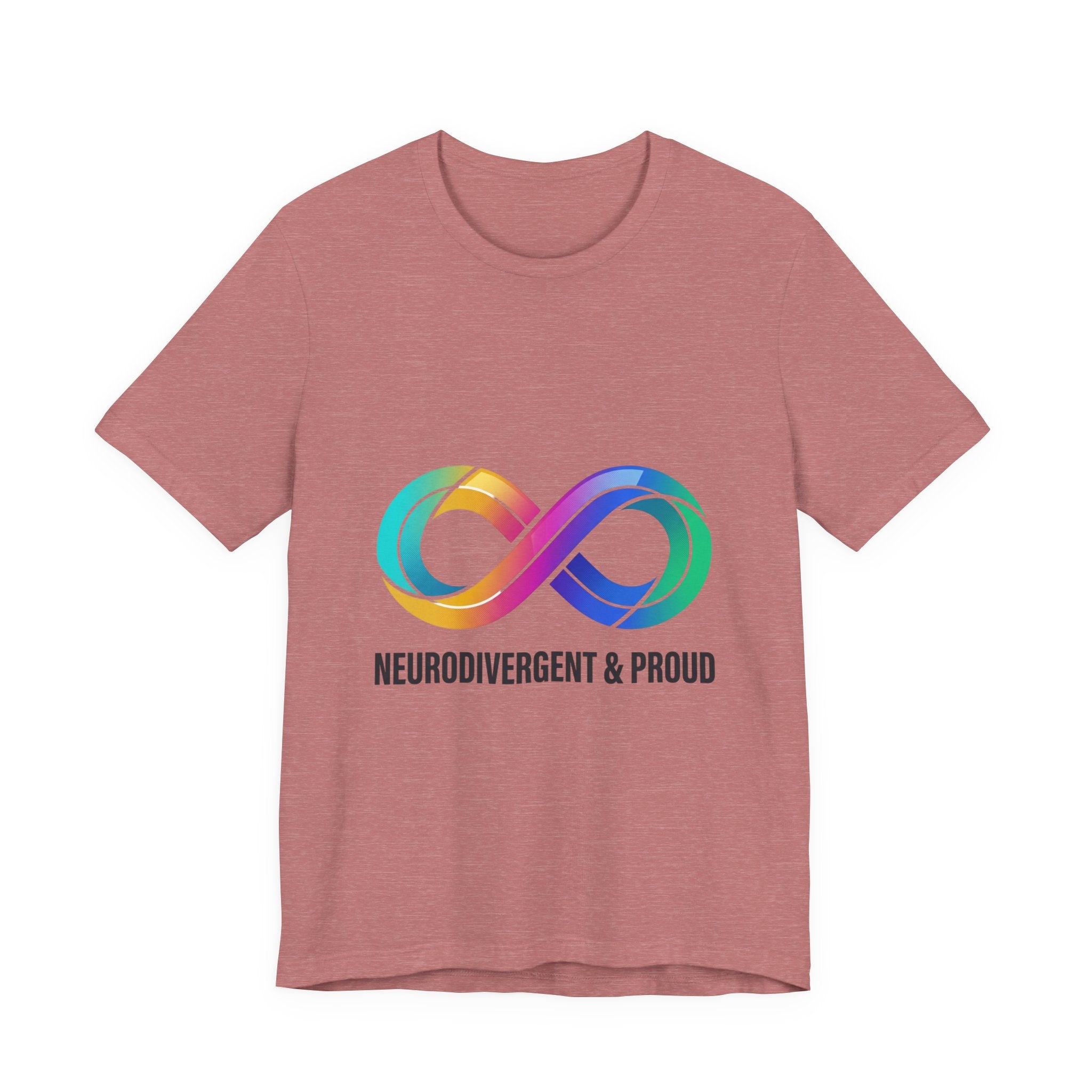 Neurodivergent & Proud Rainbow Infinity T-Shirt
