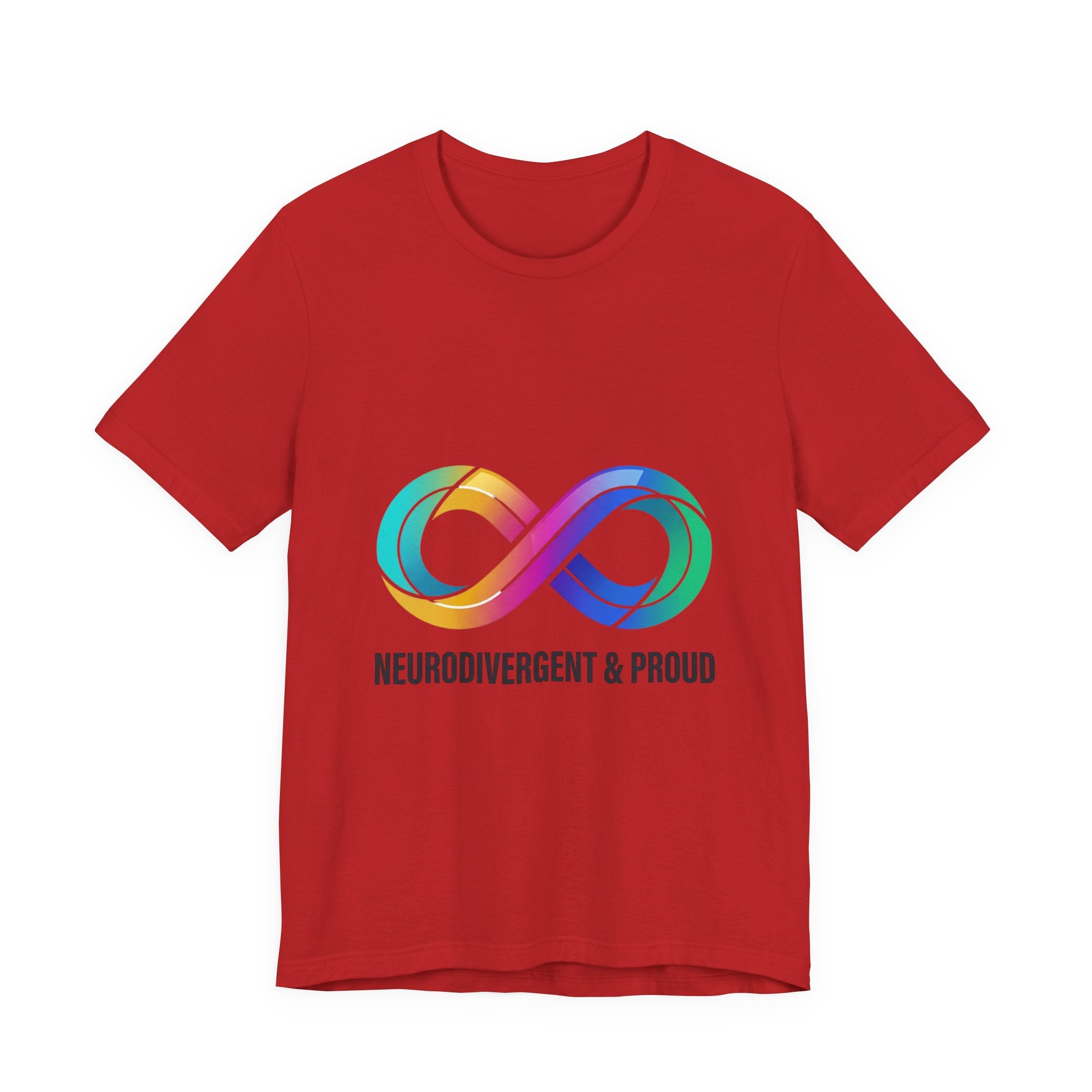 Neurodivergent & Proud Rainbow Infinity T-Shirt