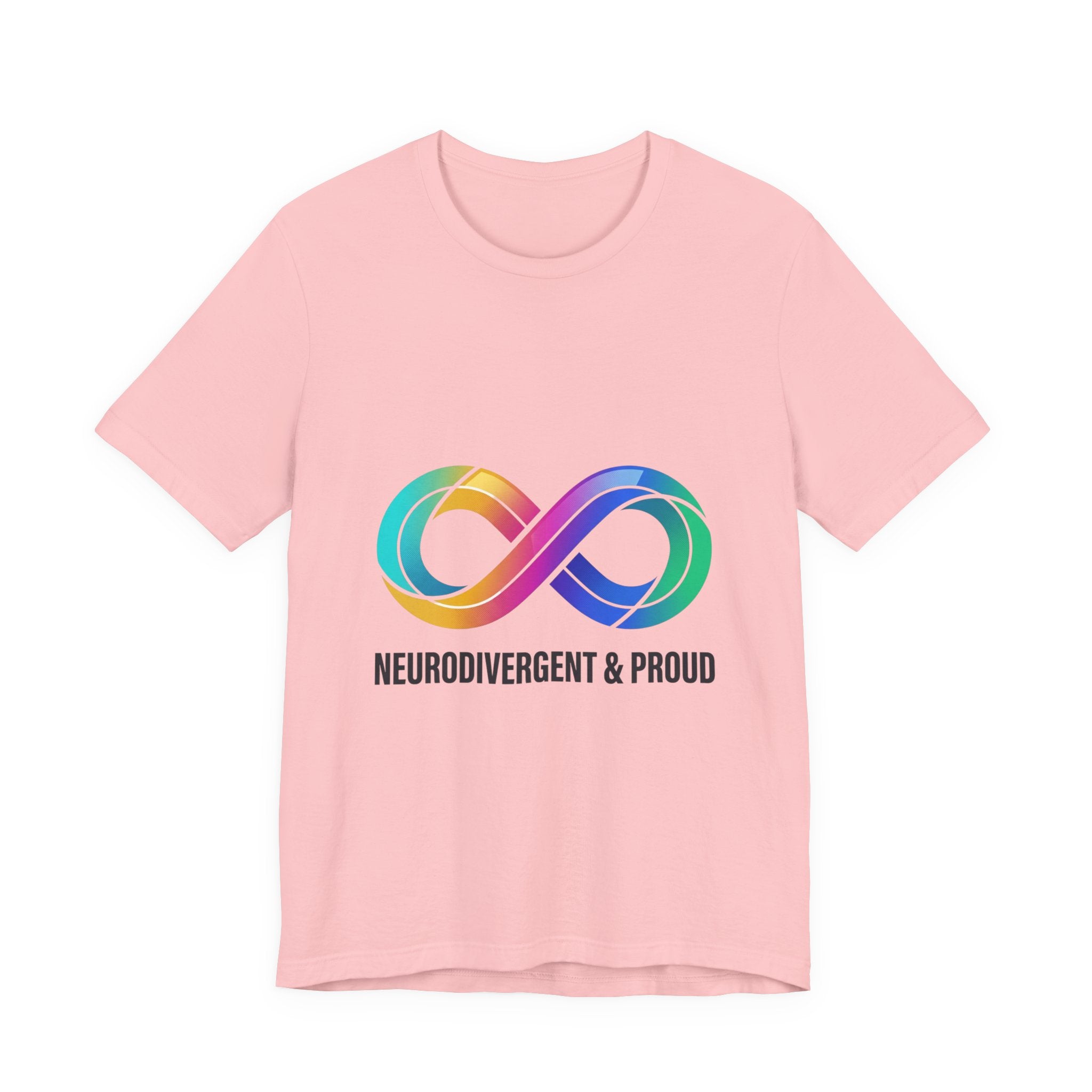 Neurodivergent & Proud Rainbow Infinity T-Shirt