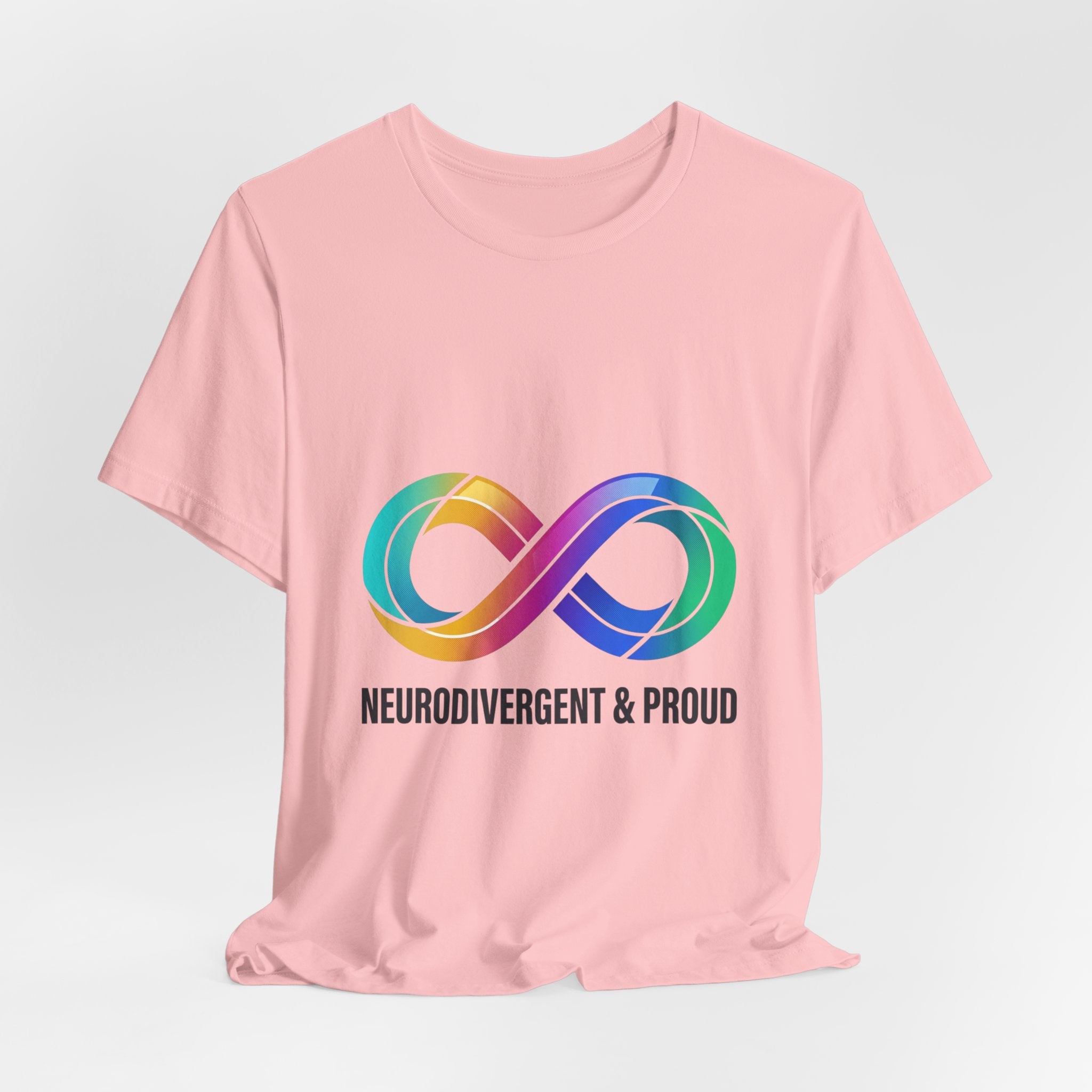 Neurodivergent & Proud Rainbow Infinity T-Shirt