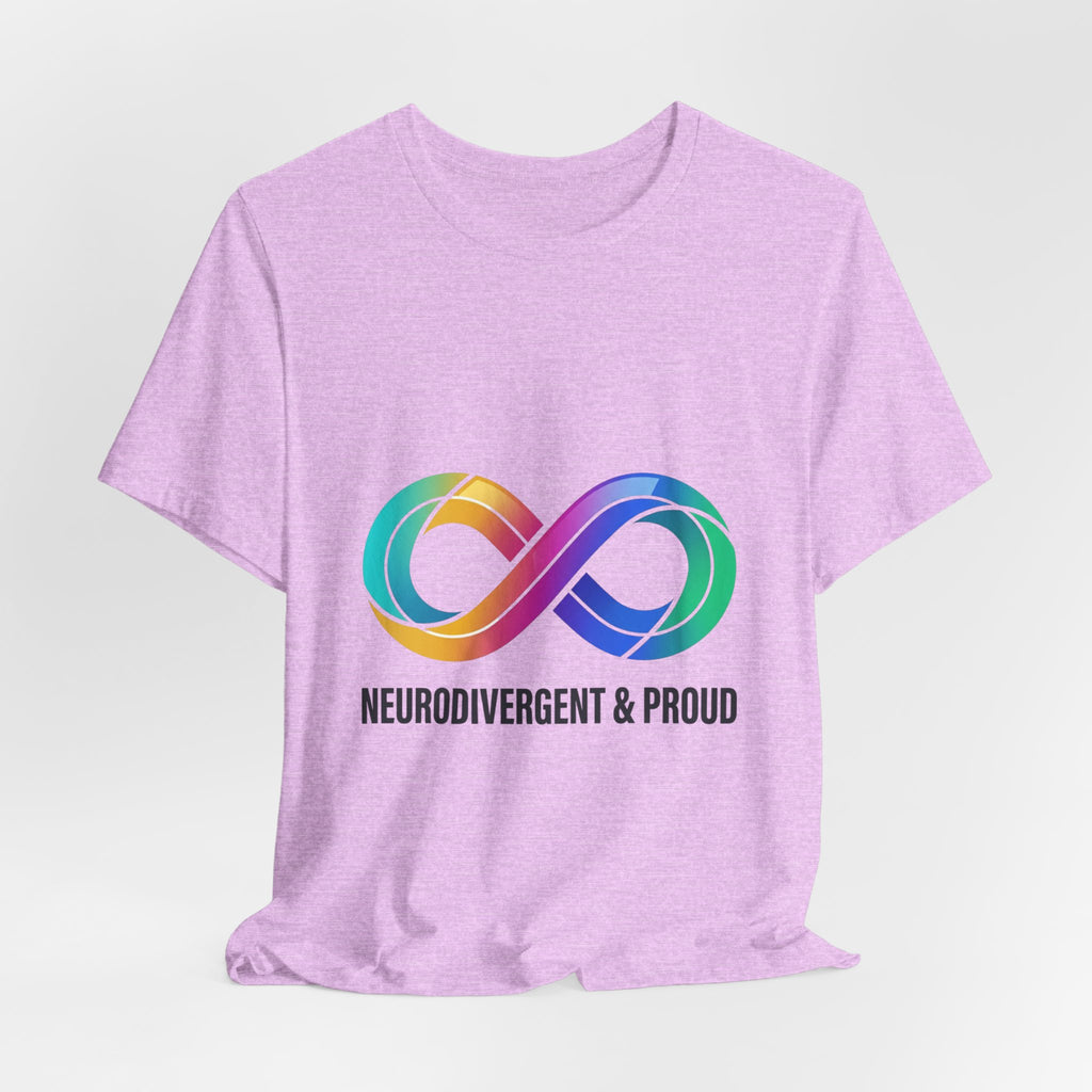 Neurodivergent & Proud Rainbow Infinity T-Shirt