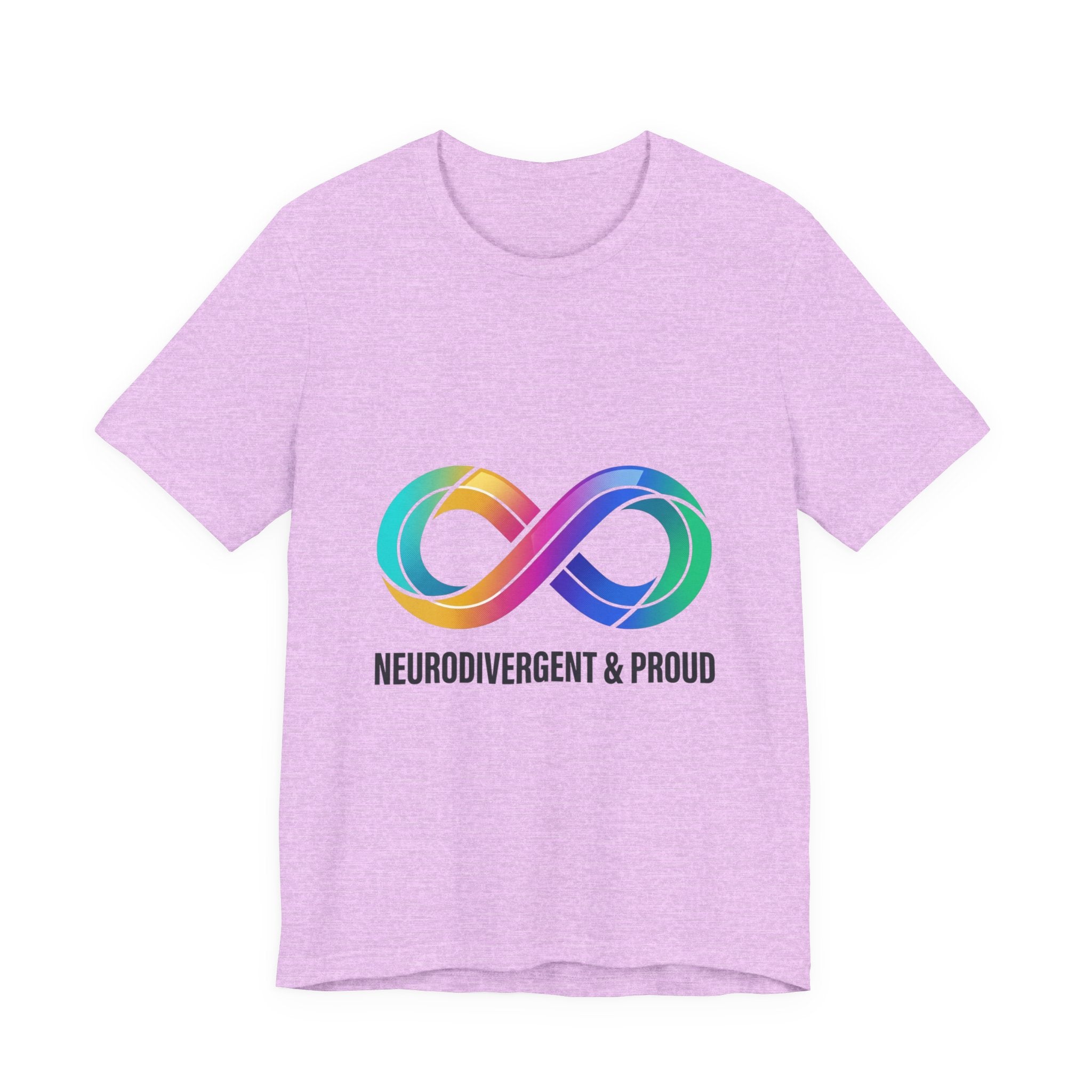 Neurodivergent & Proud Rainbow Infinity T-Shirt
